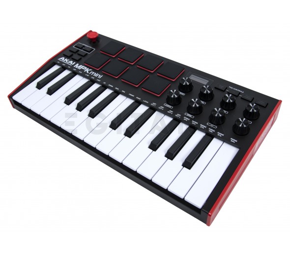Teclado MIDI Controlador Akai MPK Mini Mk3 Teclado MIDI Controlador Akai MPK Mini Mk3